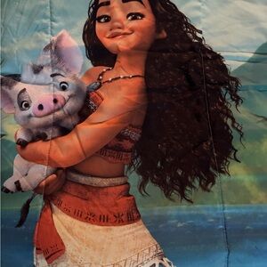Moana and Pua Character comforter set with matching sheets